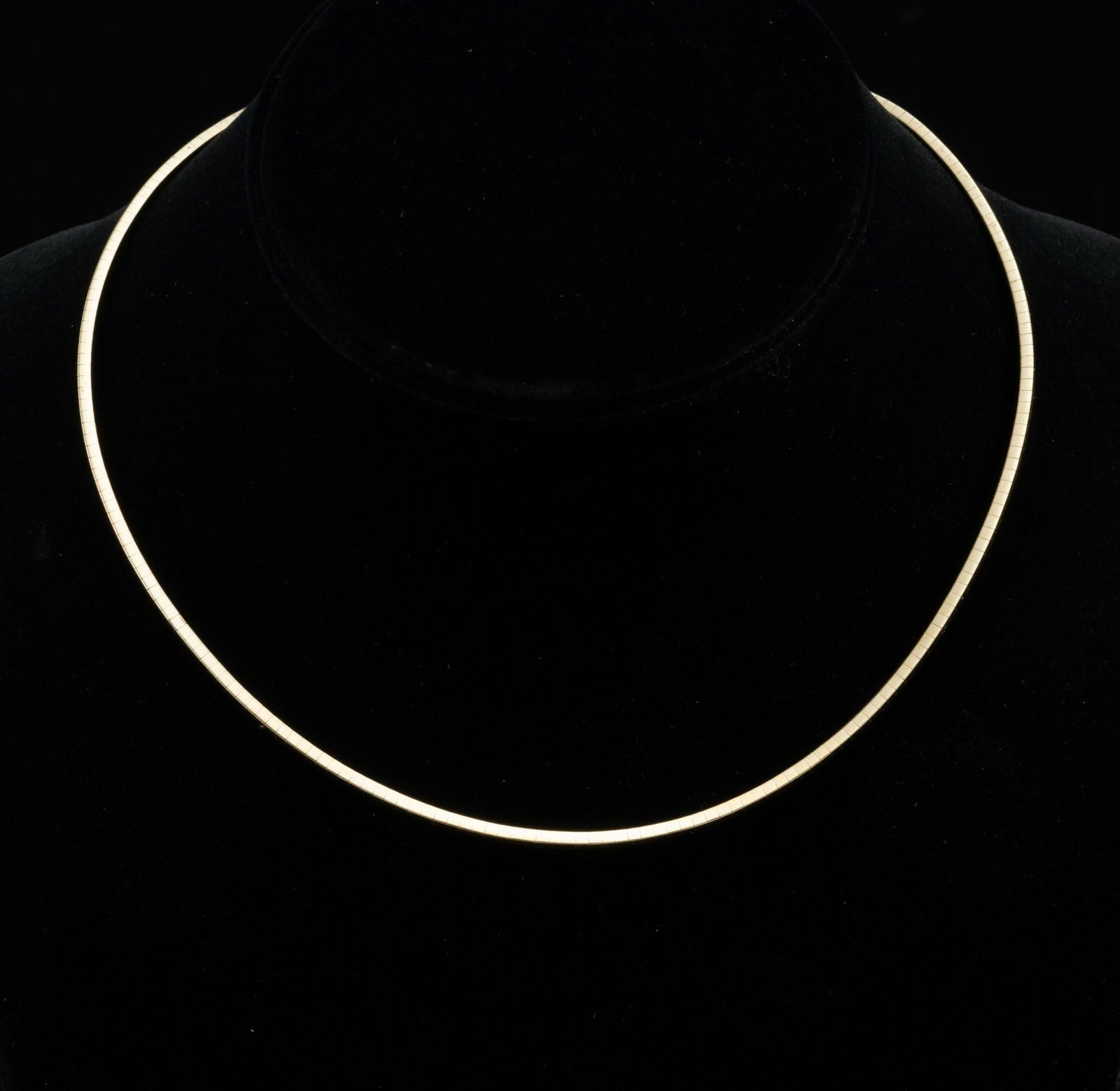 14K Gold Choker Necklace (1 of 4)