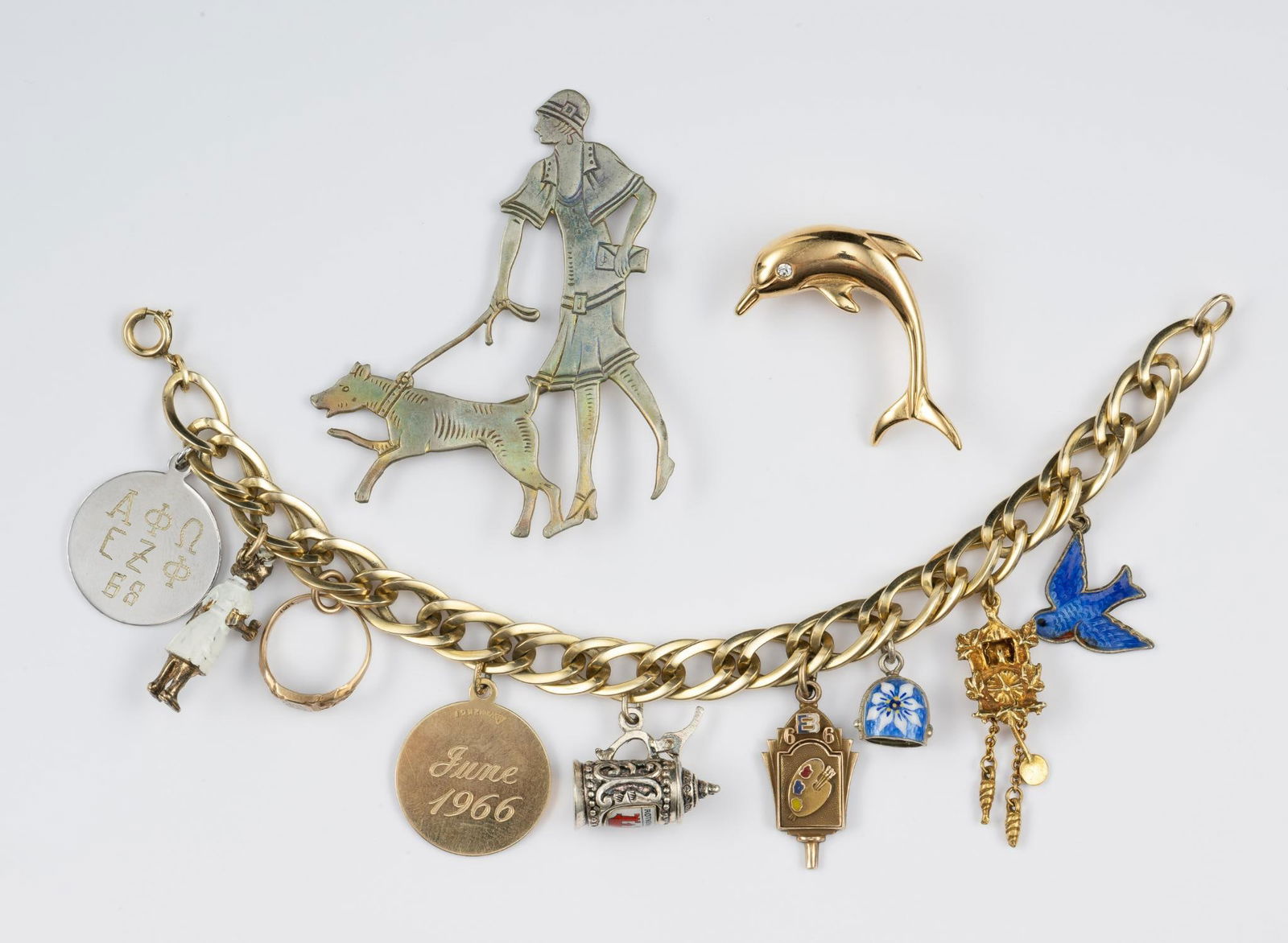 Gold-filled Charm Bracelet (1 of 8)