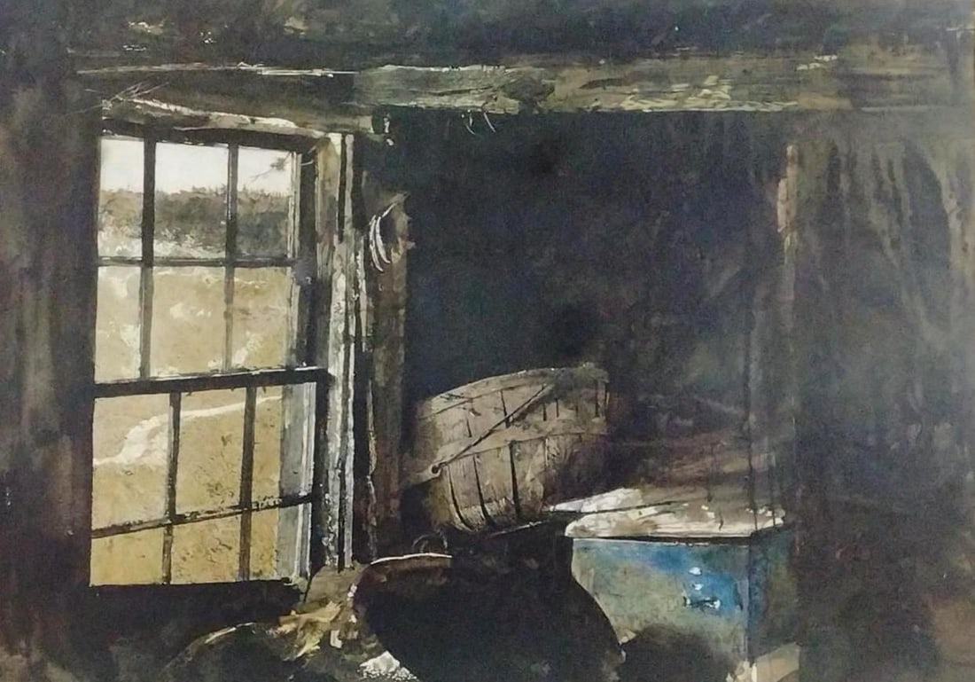 Andrew Wyeth "Split Ash Basket" Print (1 of 2)