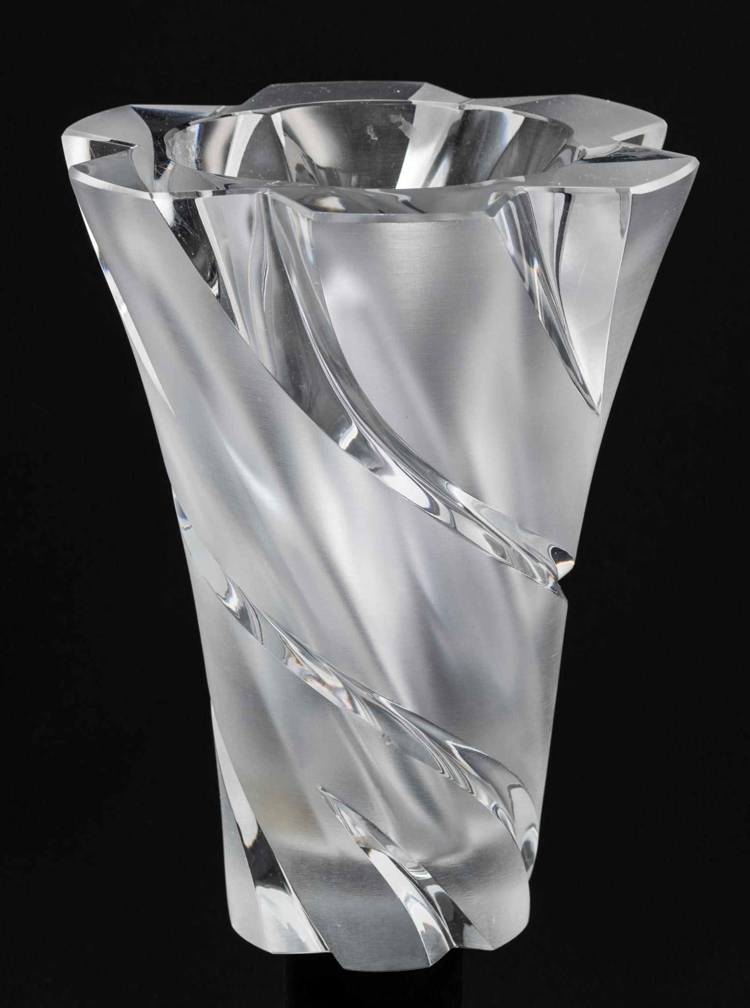 10-1/2" Lalique Vase (1 of 3)