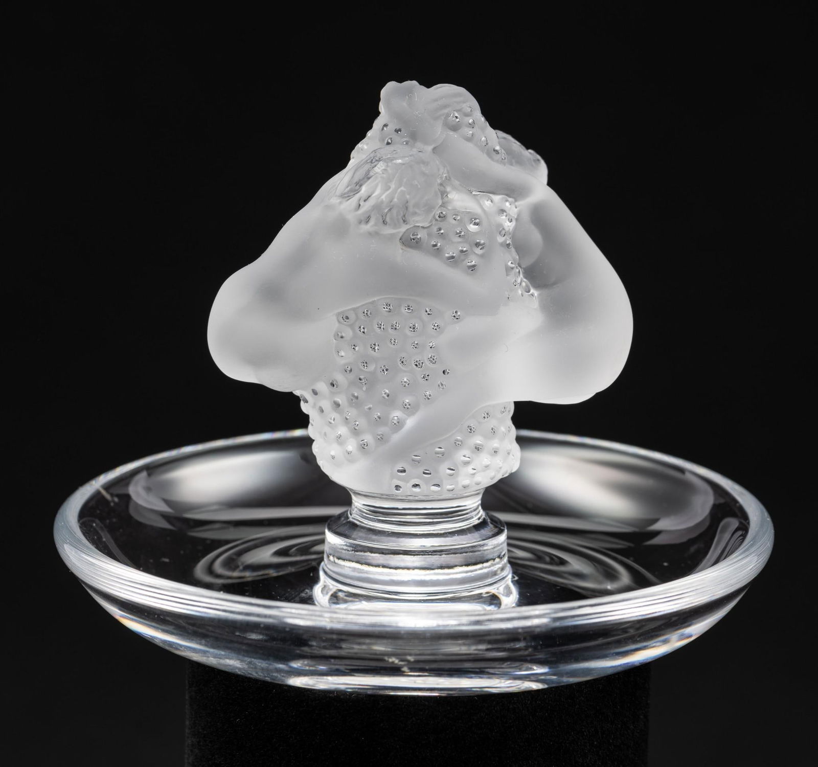 Lalique Figural Ring Dish (1 of 3)