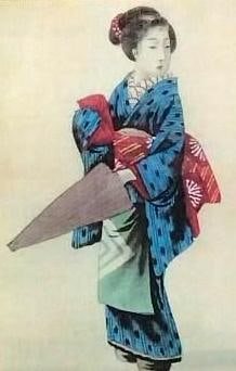 Roger Roberts Oriental Woman Painting (1 of 3)