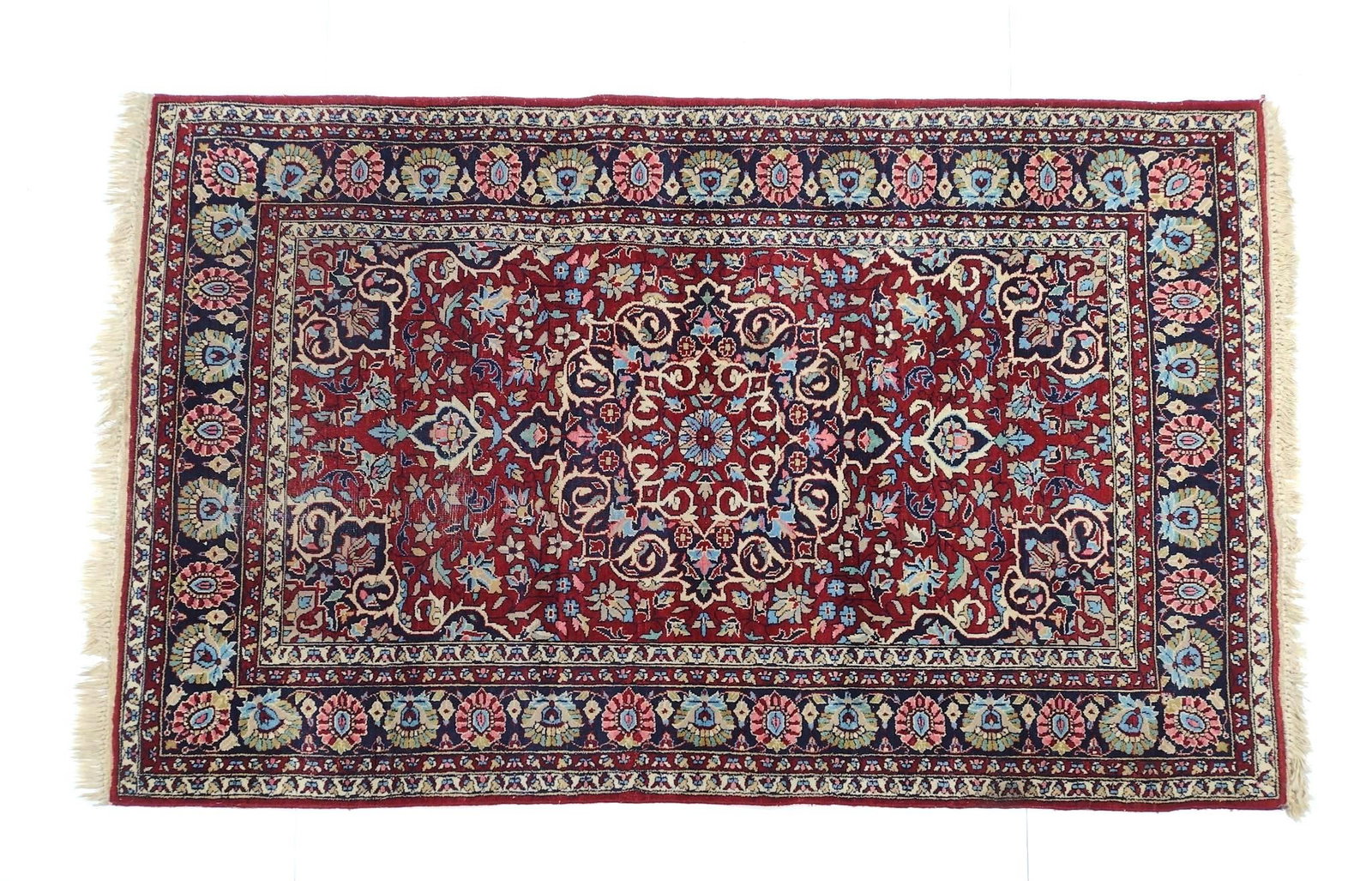 Contemporary Persian Style Area Rug: NOT ELIGIBLE FOR IN-HOUSE SHIPPING. 6'5" long X 4'1" wide.