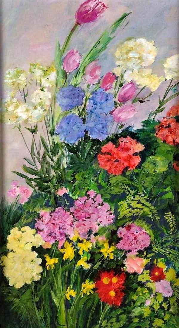 Spring Flowers Painting (1 of 3)