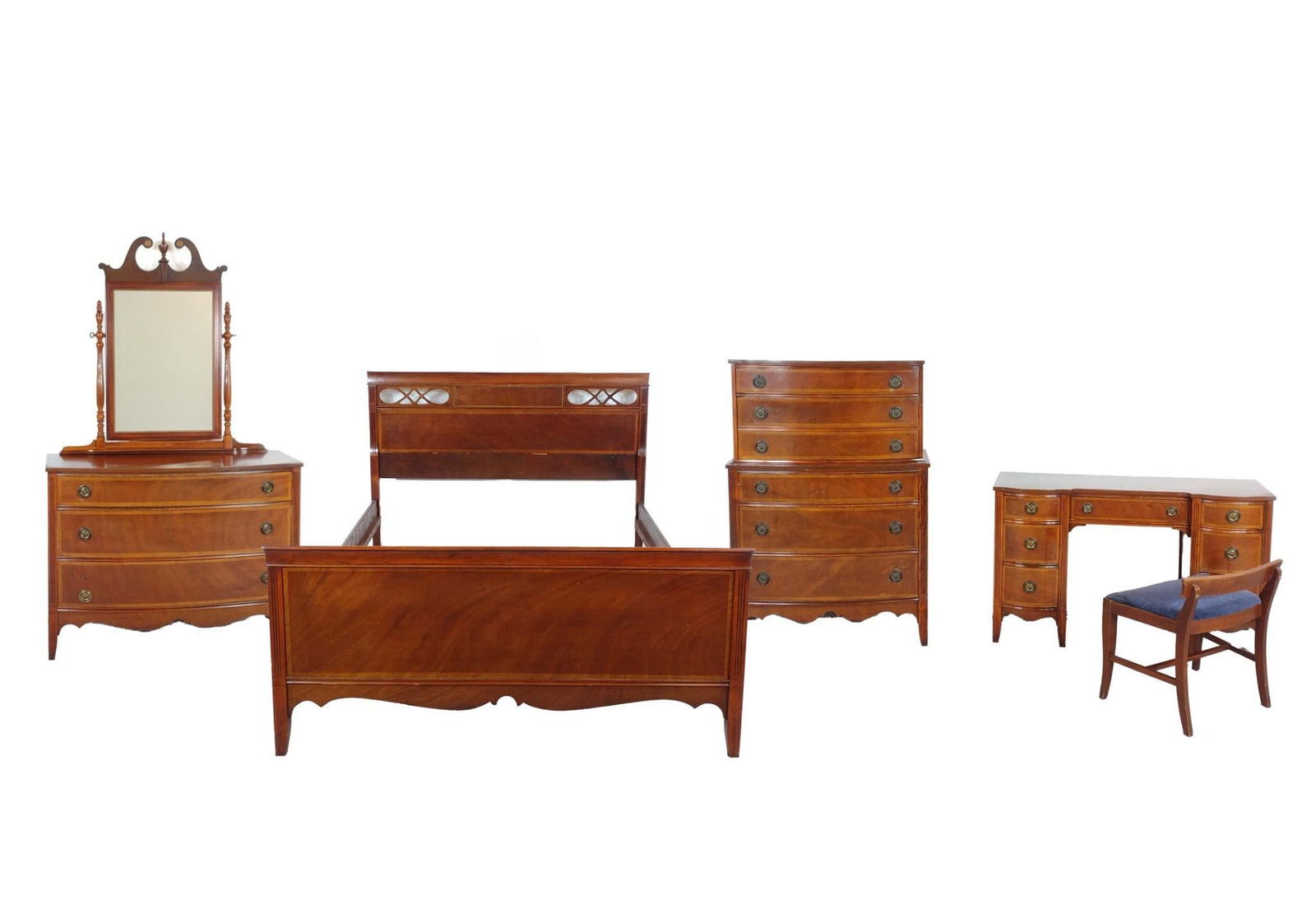 5 Pcs Bedroom Set (1 of 19)