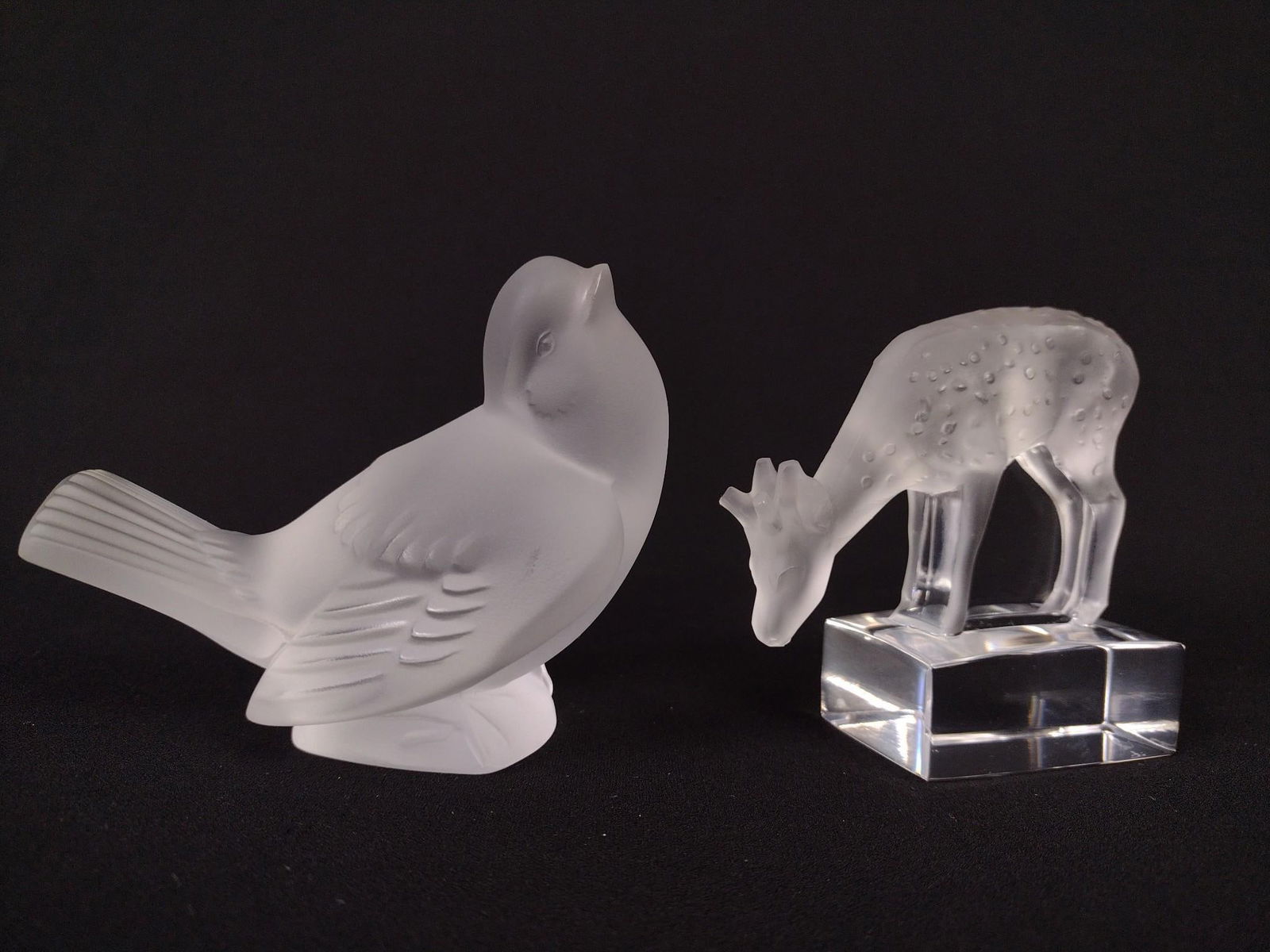 2 Lalique Animal Figurines incl Bird (1 of 11)