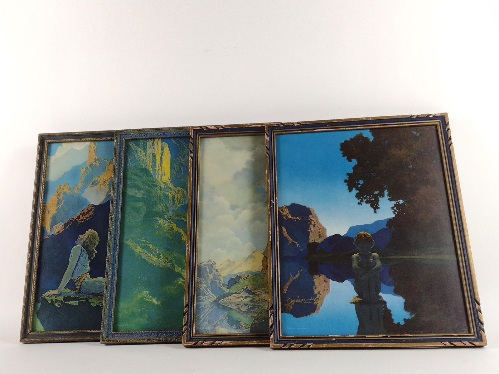 4 Maxfield Parrish Prints incl "Evening" (1 of 7)