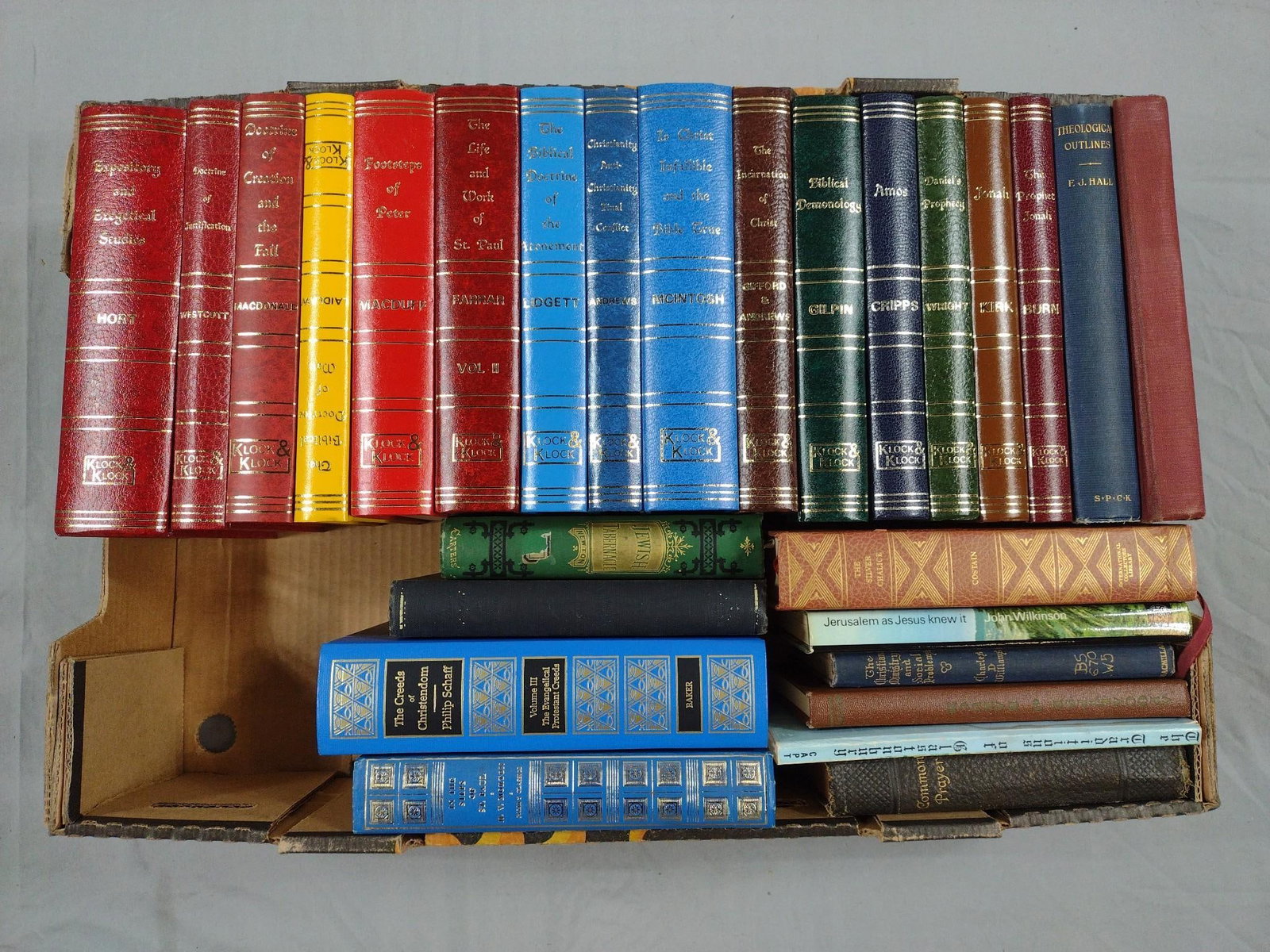 27 Vols Religious Books incl Jerusalem as Jesus Knew It (1 of 3)