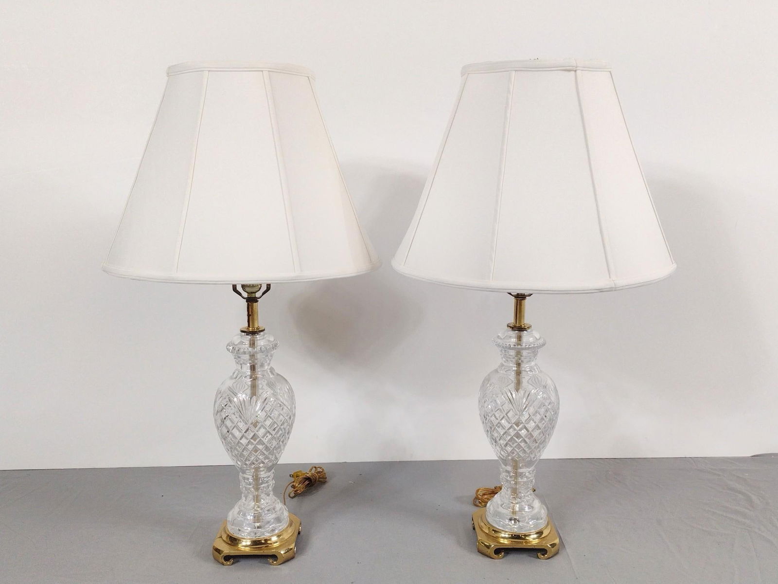 2 Attributed Waterford Table Lamps (1 of 2)