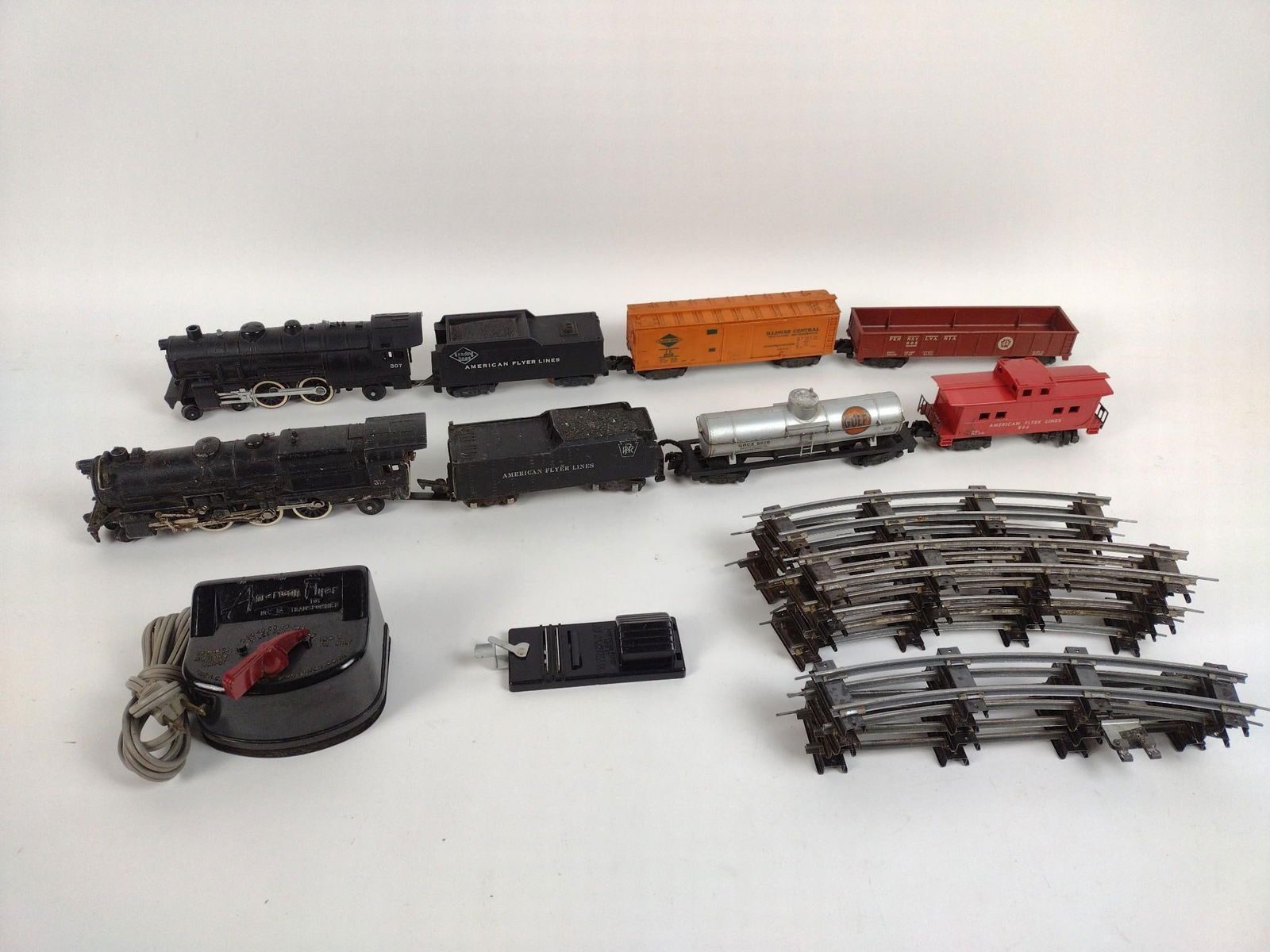 Vintage Train Set incl American Flyer 312 AC (1 of 4)
