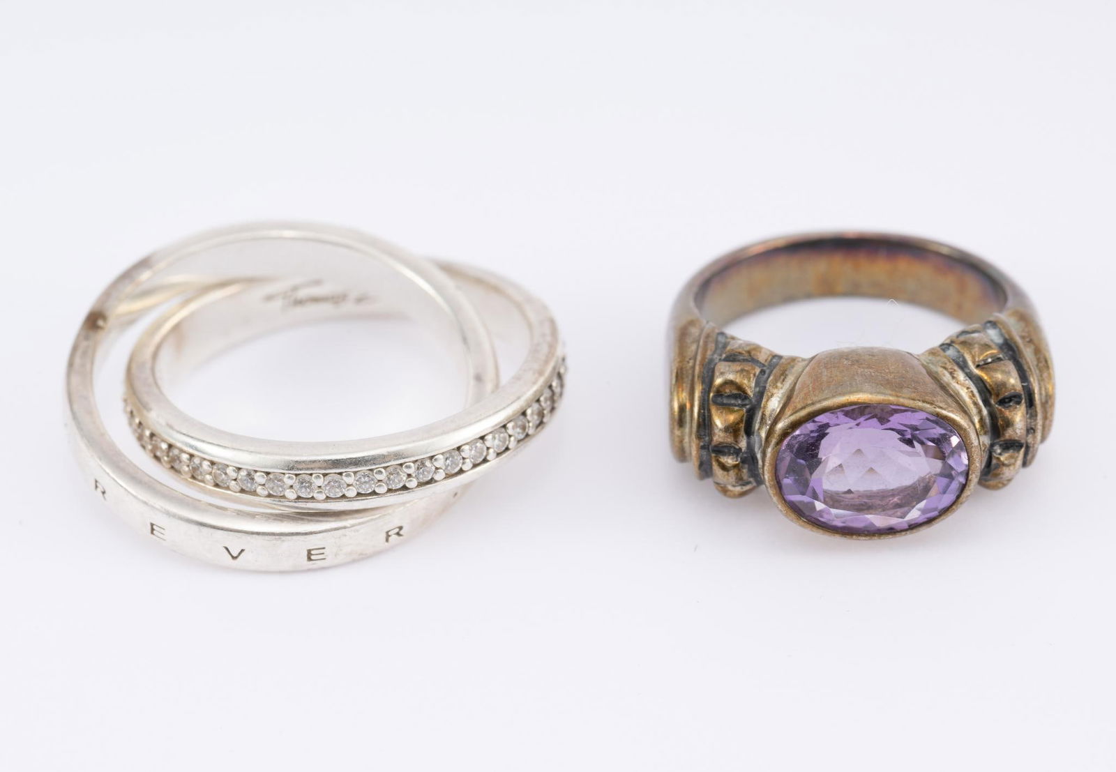 Two Sterling Silver Rings (1 of 5)