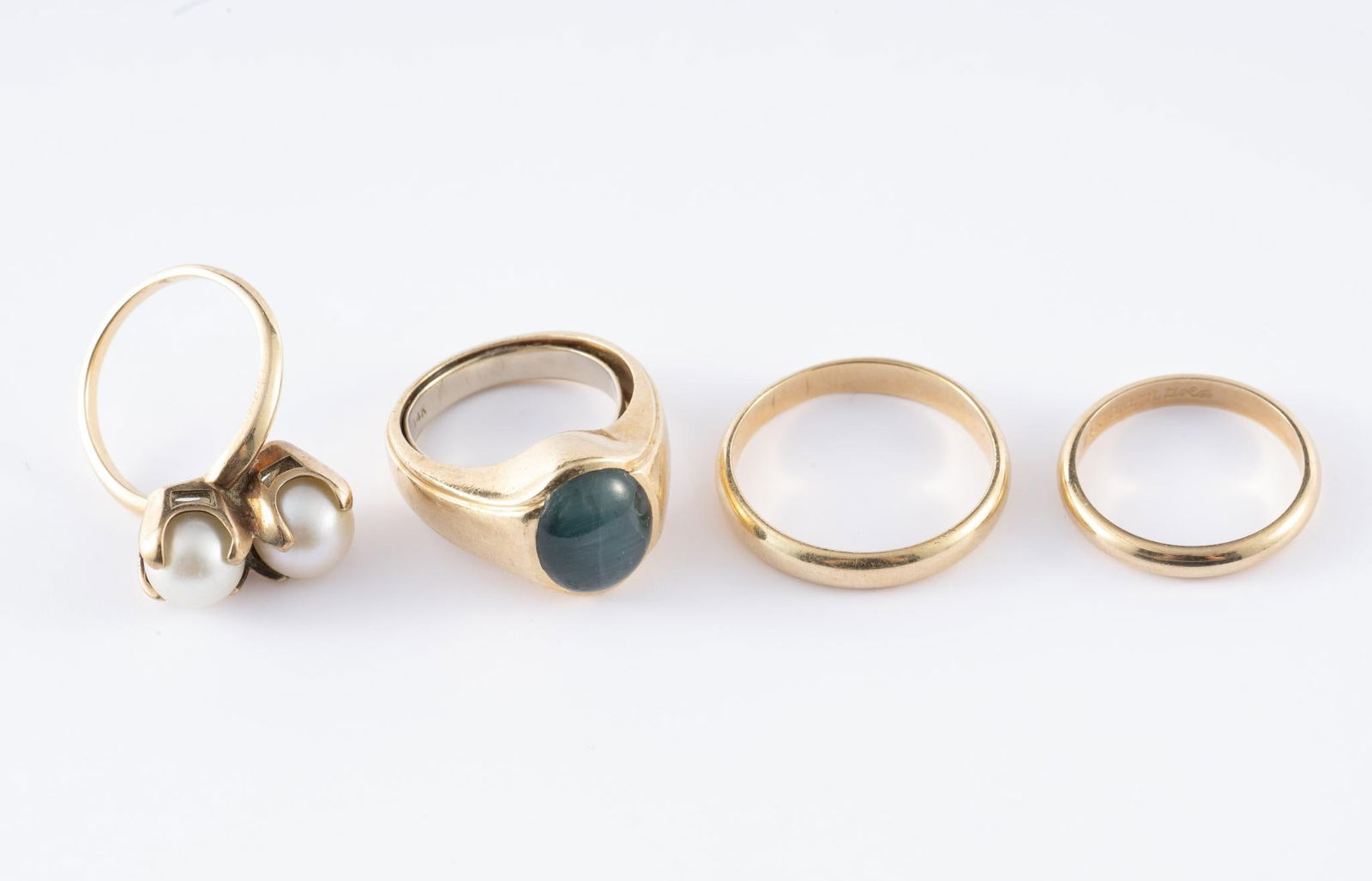 Four 14K Gold Rings (1 of 8)