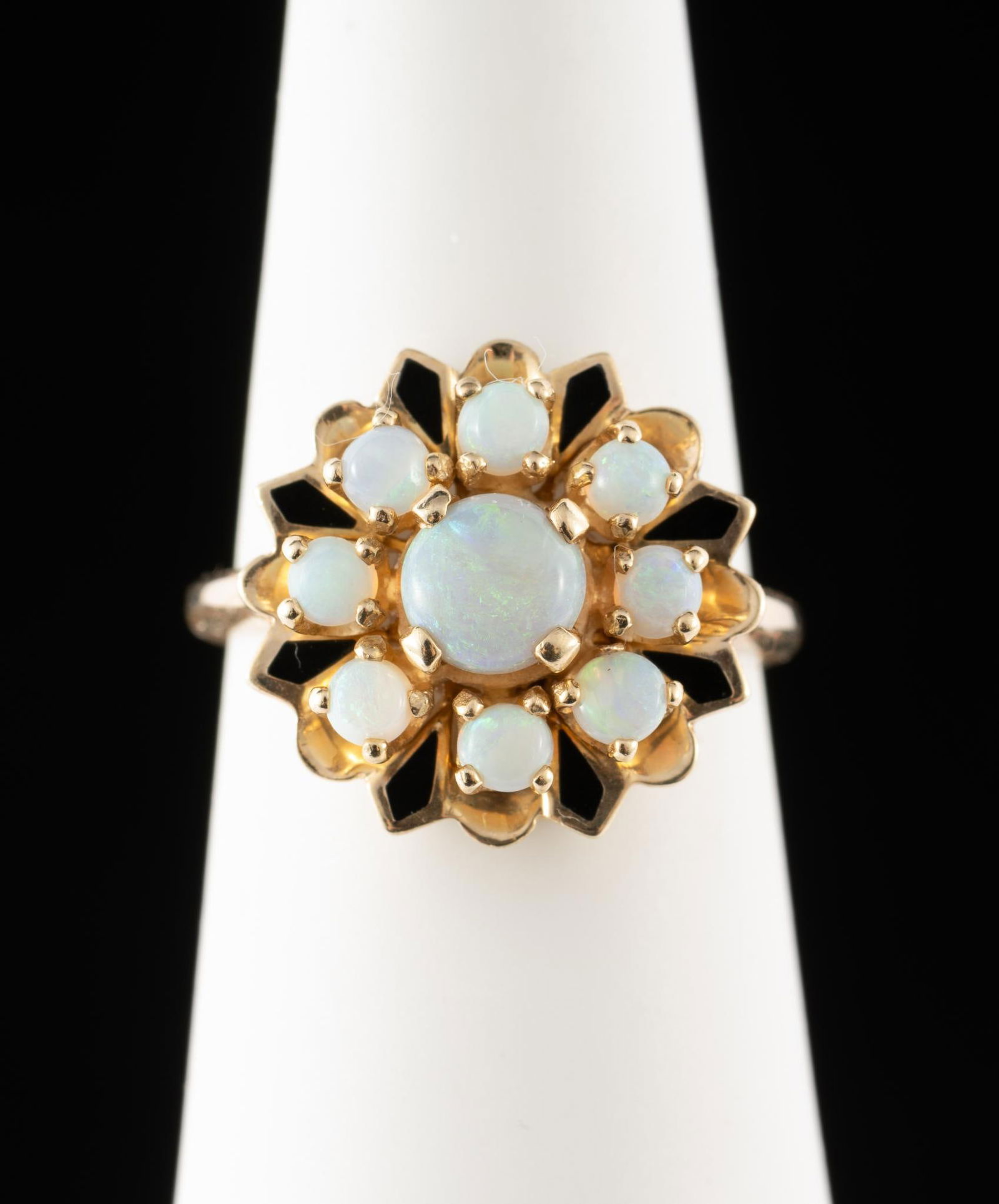 14K Gold & Opal Cocktail Ring (1 of 4)