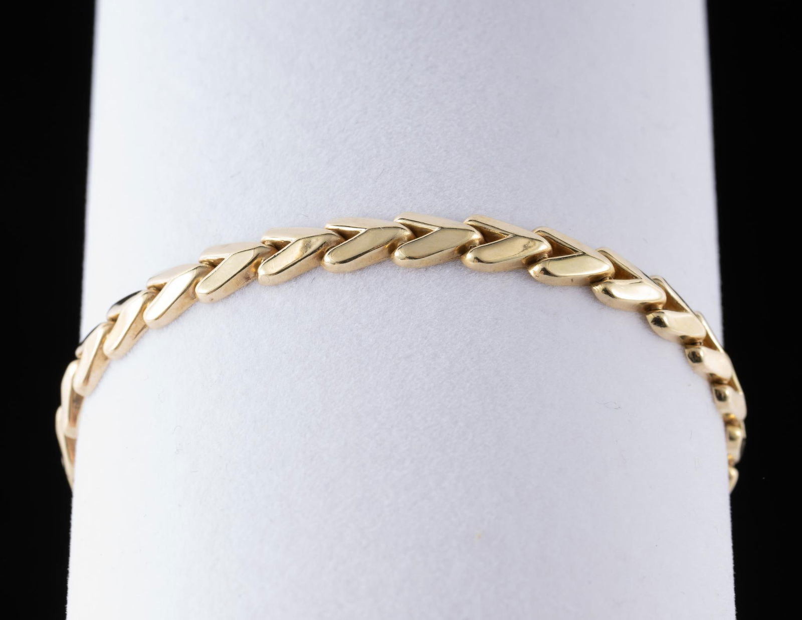 14K Gold Link Bracelet (1 of 5)