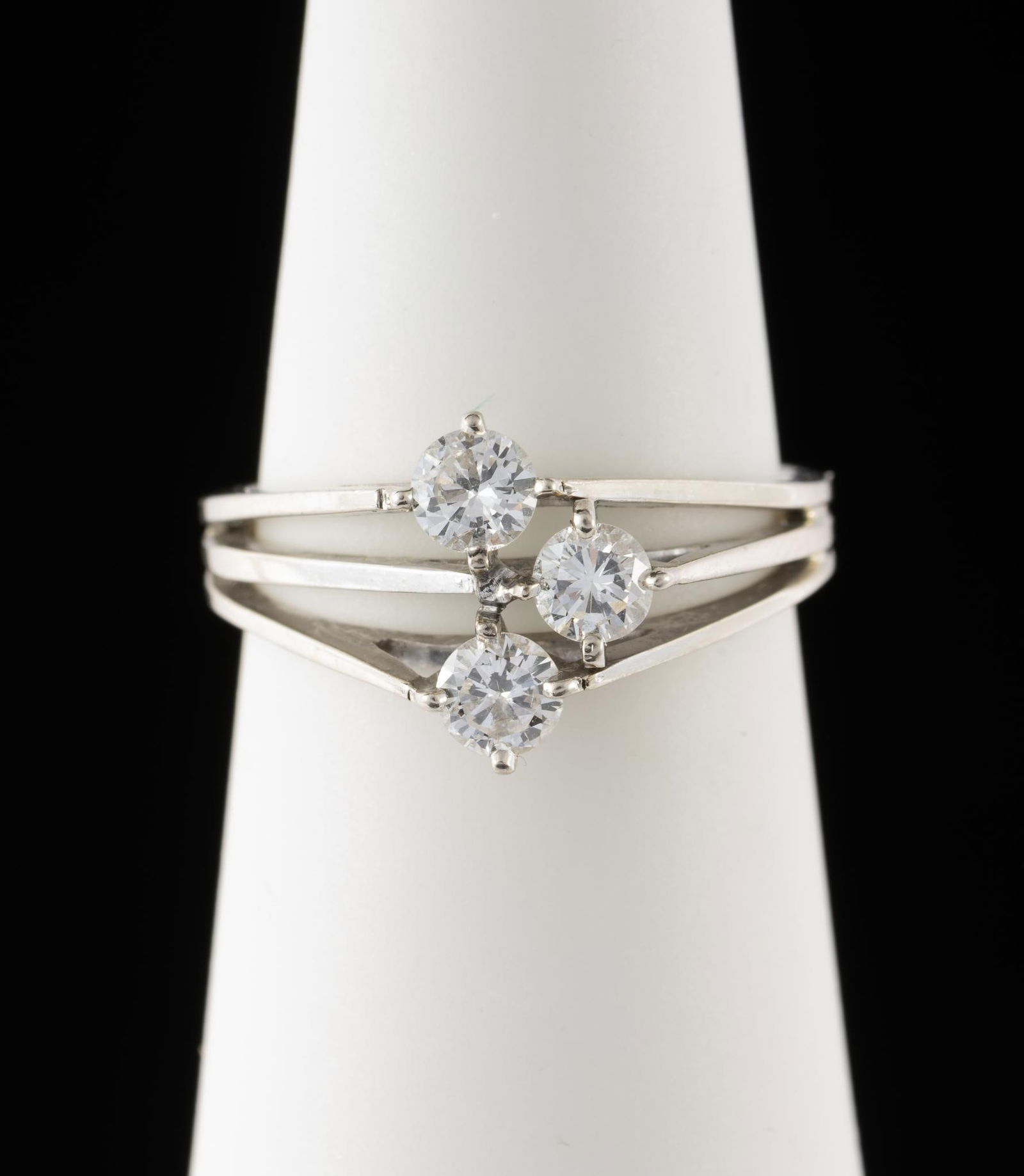 14K White Gold .60 CTW Diamond Ring (1 of 5)