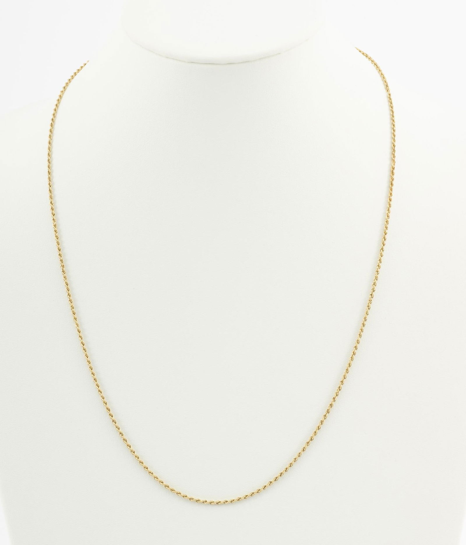14k Gold Rope Chain Necklace (1 of 4)