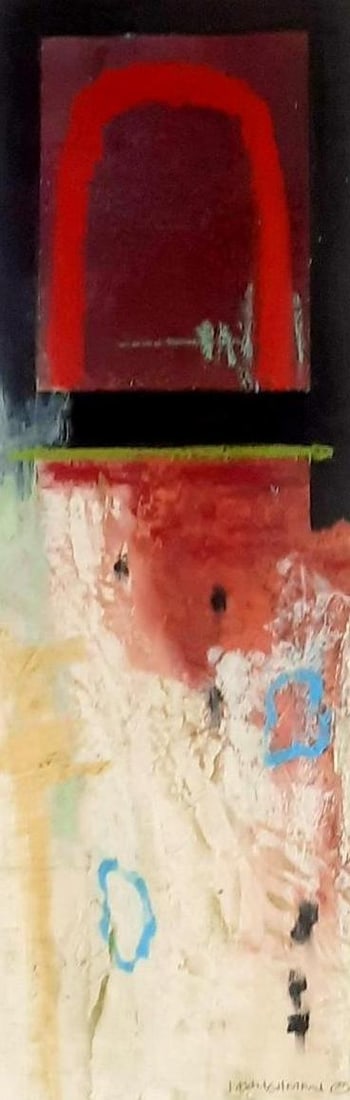 John Baughman "Cartouche II" Painting (1 of 3)