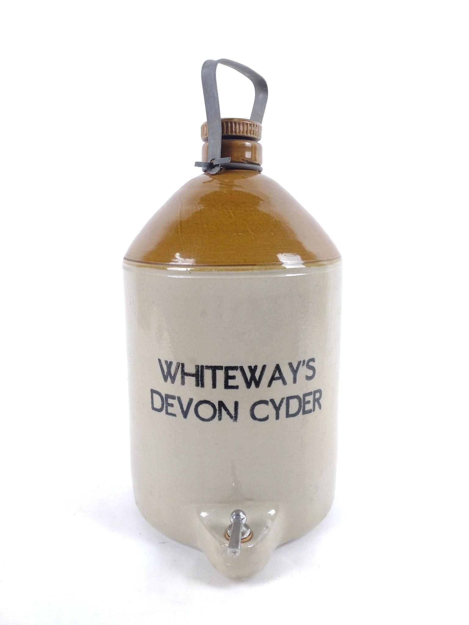 Whiteway's Devon Cyder Stoneware Jug (1 of 6)