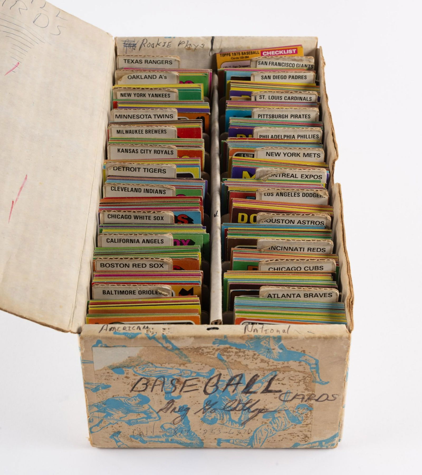 364 - 1975 Topps Baseball Cards incl Mike Anderson (1 of 3)