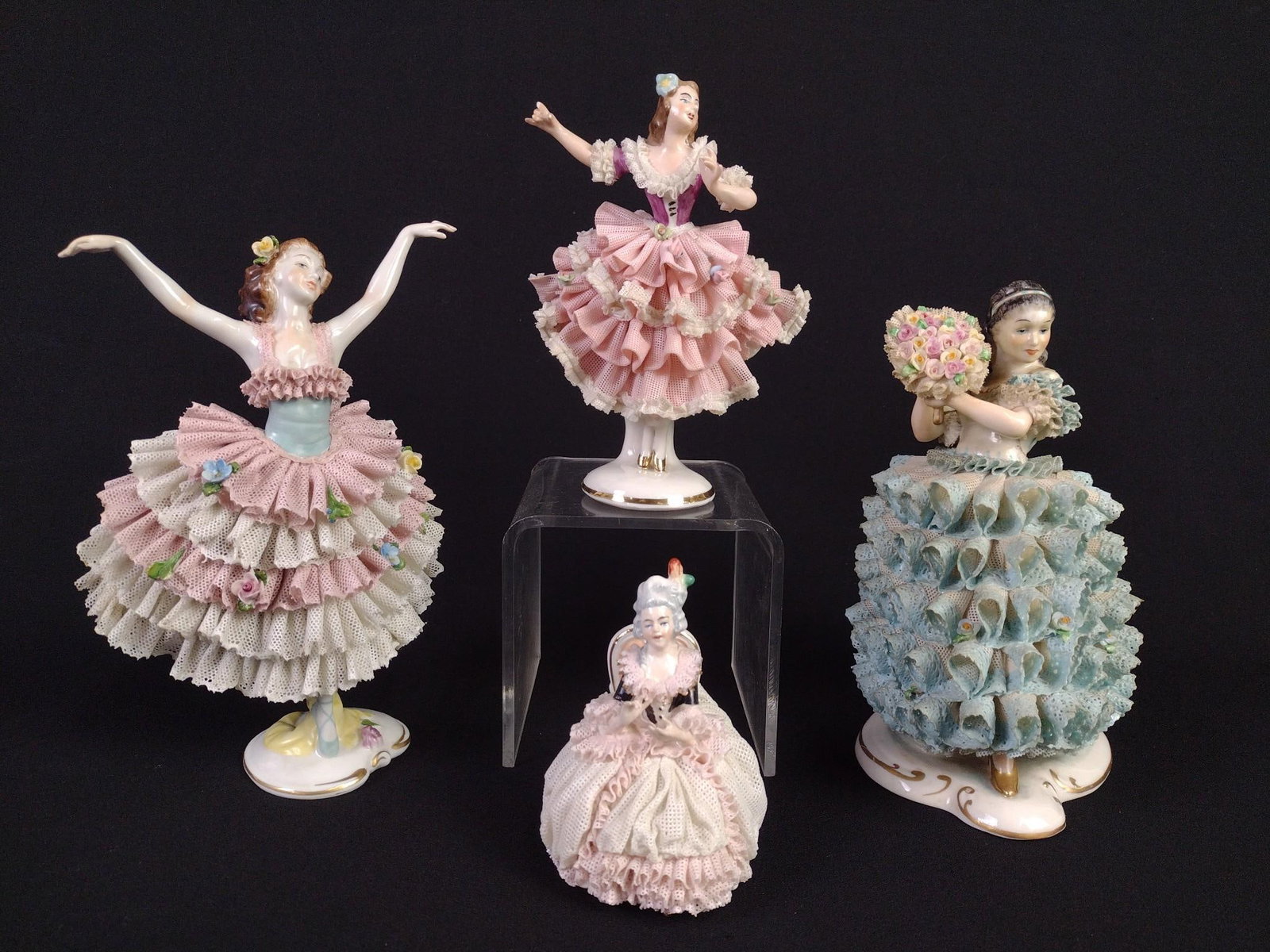 4 Dresden Figurines (1 of 9)