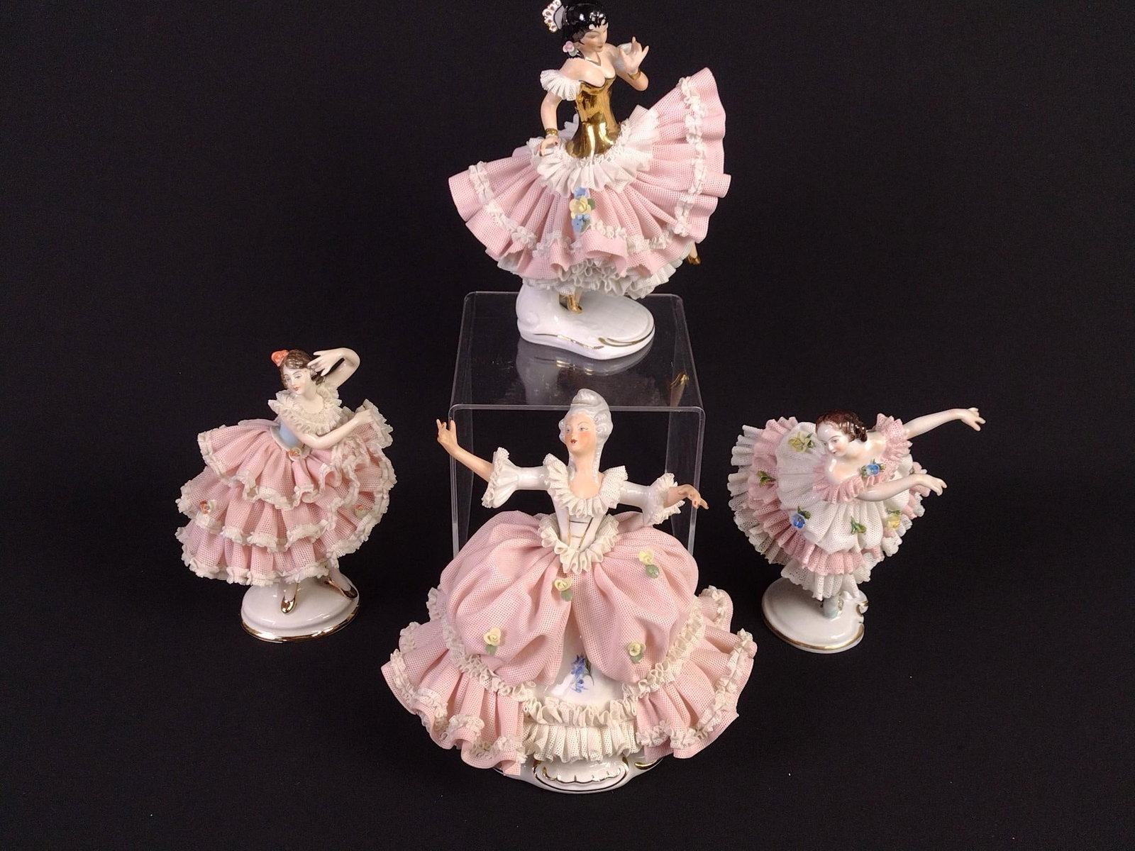 4 Dresden Figurines (1 of 9)