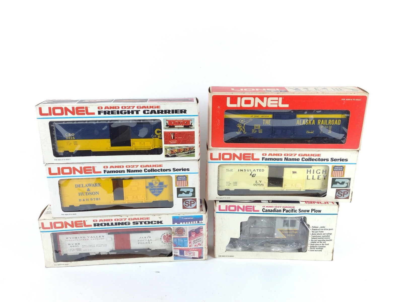 6 Lionel Trains incl Alaska RR Box Car (1 of 9)