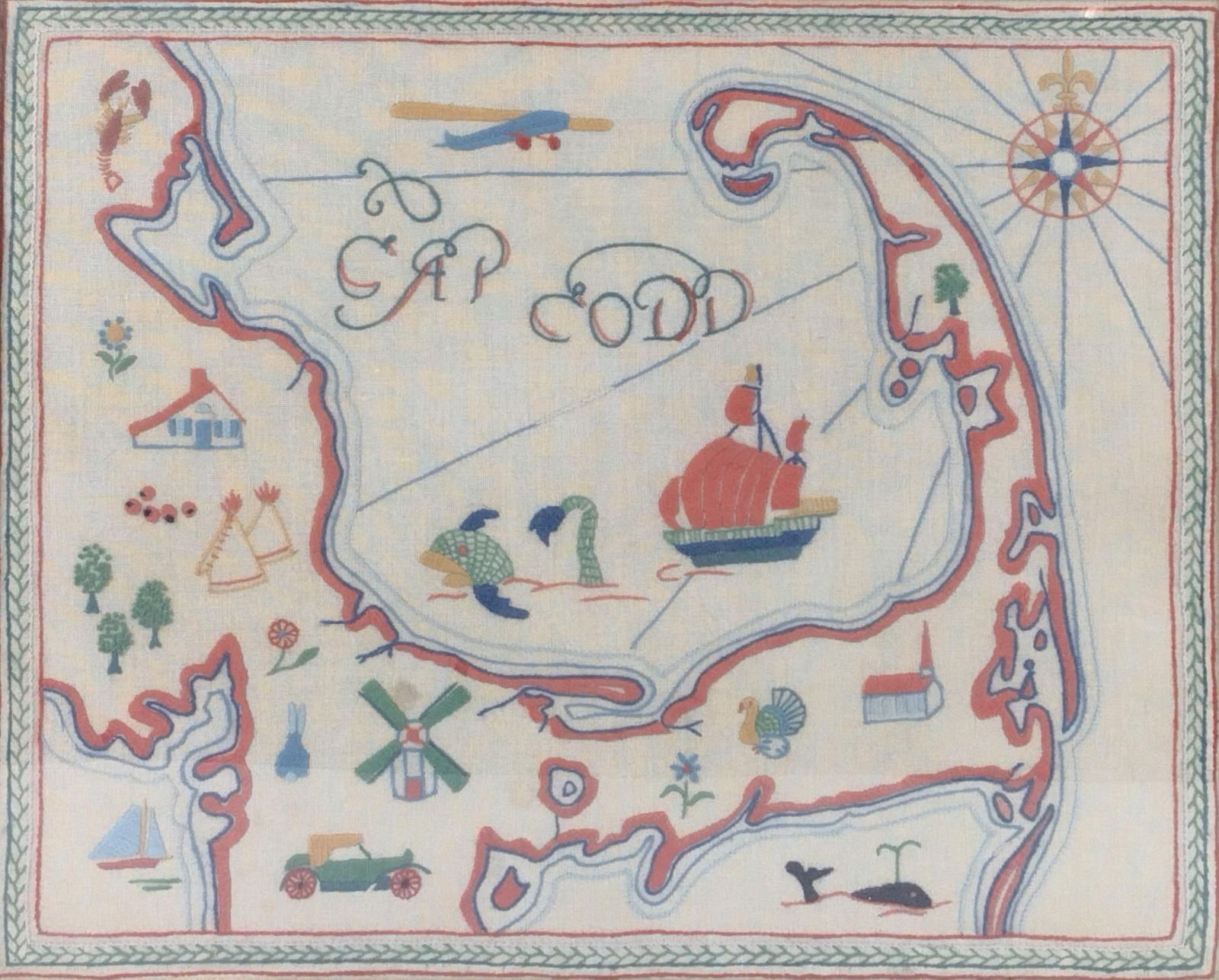 Needlepoint Map (1 of 4)