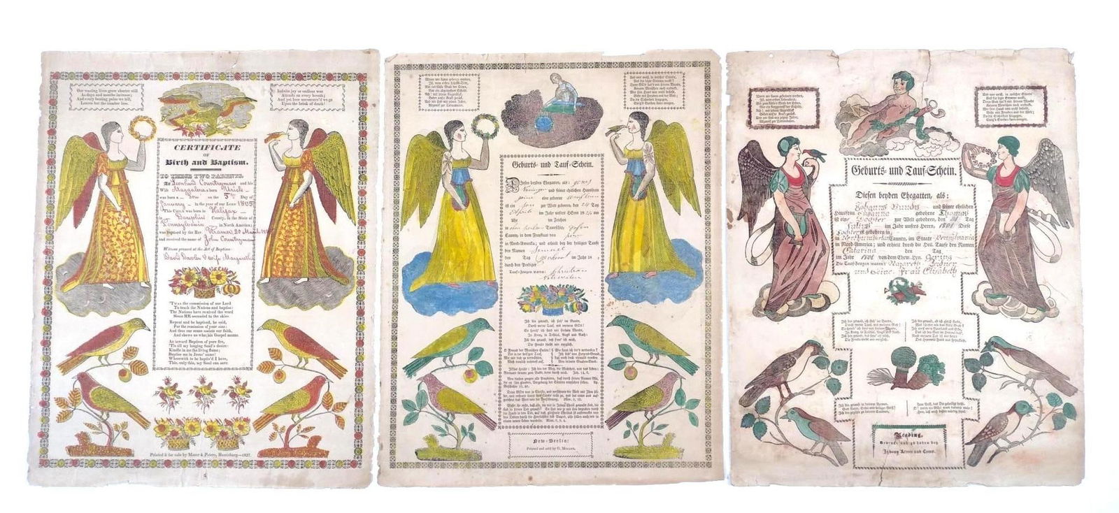 3  Early 1800s Frakturs (1 of 7)