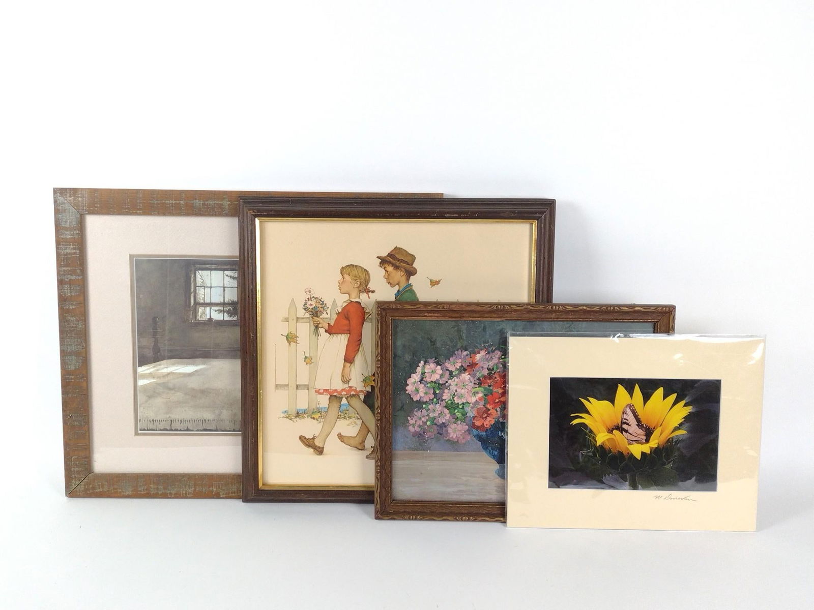 3 Prints and Watercolor incl Andrew Wyeth (1 of 6)