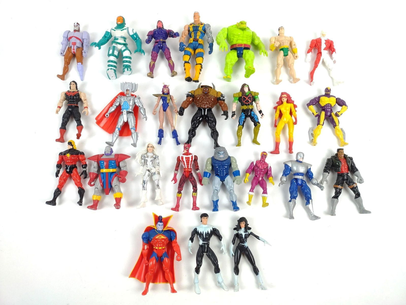 25 Marvel Action Figures Incl Blade (1 of 5)