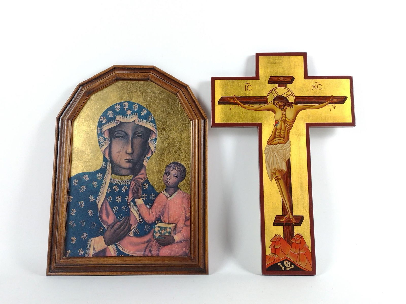 2 Religious Paintings incl Nostra Signora Di Czestochowska (1 of 7)