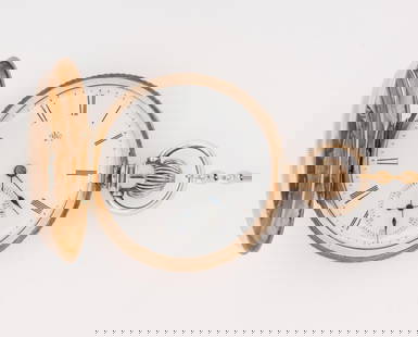 18K Gold Elgin Pocket Watch: DESCRIPTION: 1882 grade 28 movement marked for Dexter St #972970. 7 jewels. Unknown marking on dial. Cased in a beautiful detailed hunter case with coin edge in solid 18k gold. Case marked 18k, BWC