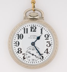 Illinois 23J Bunn Special Railroad Pocket Watch