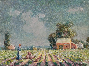 Frederick James (1855-1932, Boston) Oil On Canvas