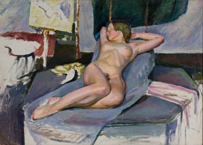 Joseph Michael Plavcan Oil On Canvas