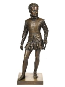 Bronze After Francois Joseph Bosio Of King Henry IV