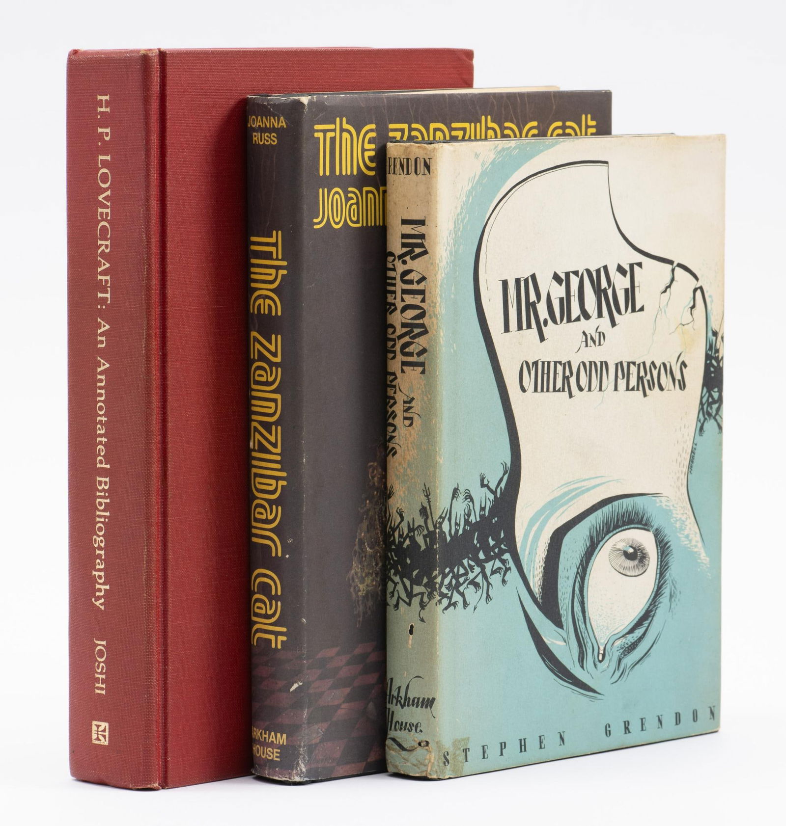 3 Science Fiction & H. P. Lovecraft Books (1 of 11)