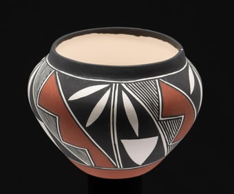 Sheryl Garcia Acoma Pueblo Bowl