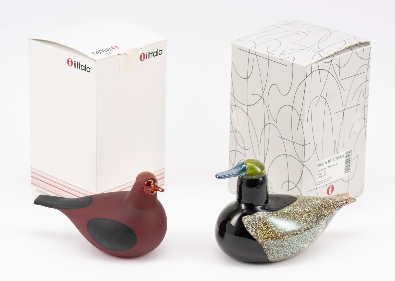 Oiva Toikka Fallingwater Red And Male Duck (1 of 8)