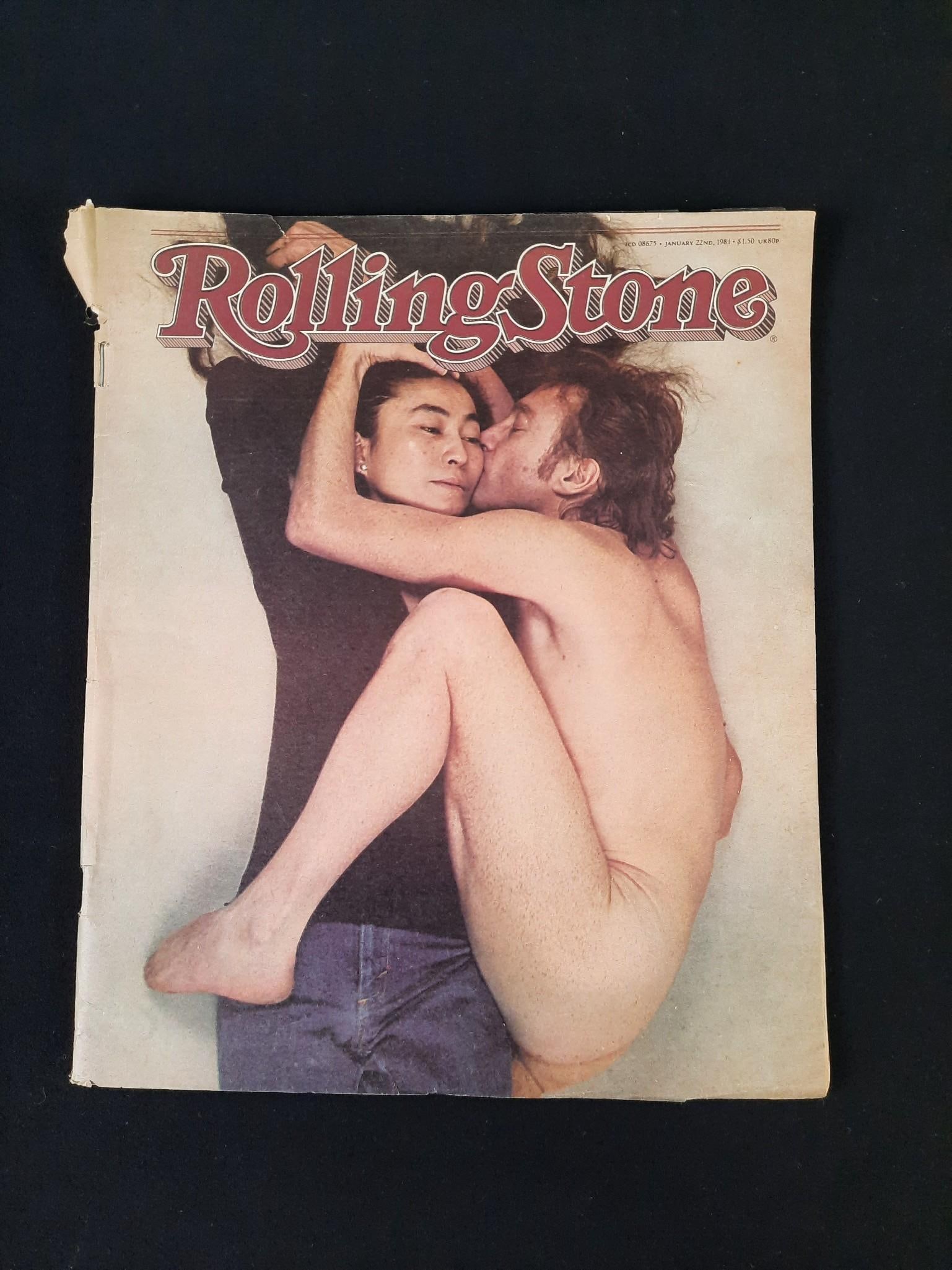January 22nd 1981 Rolling Stone Magazine ft. John and Yoko Lennon (1 of 9)