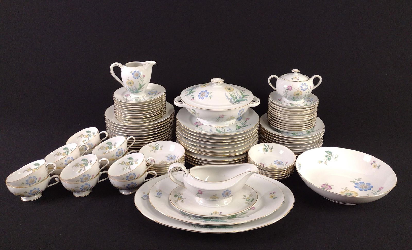 91 Pcs Thomas Germany Floral Dinnerware (1 of 5)