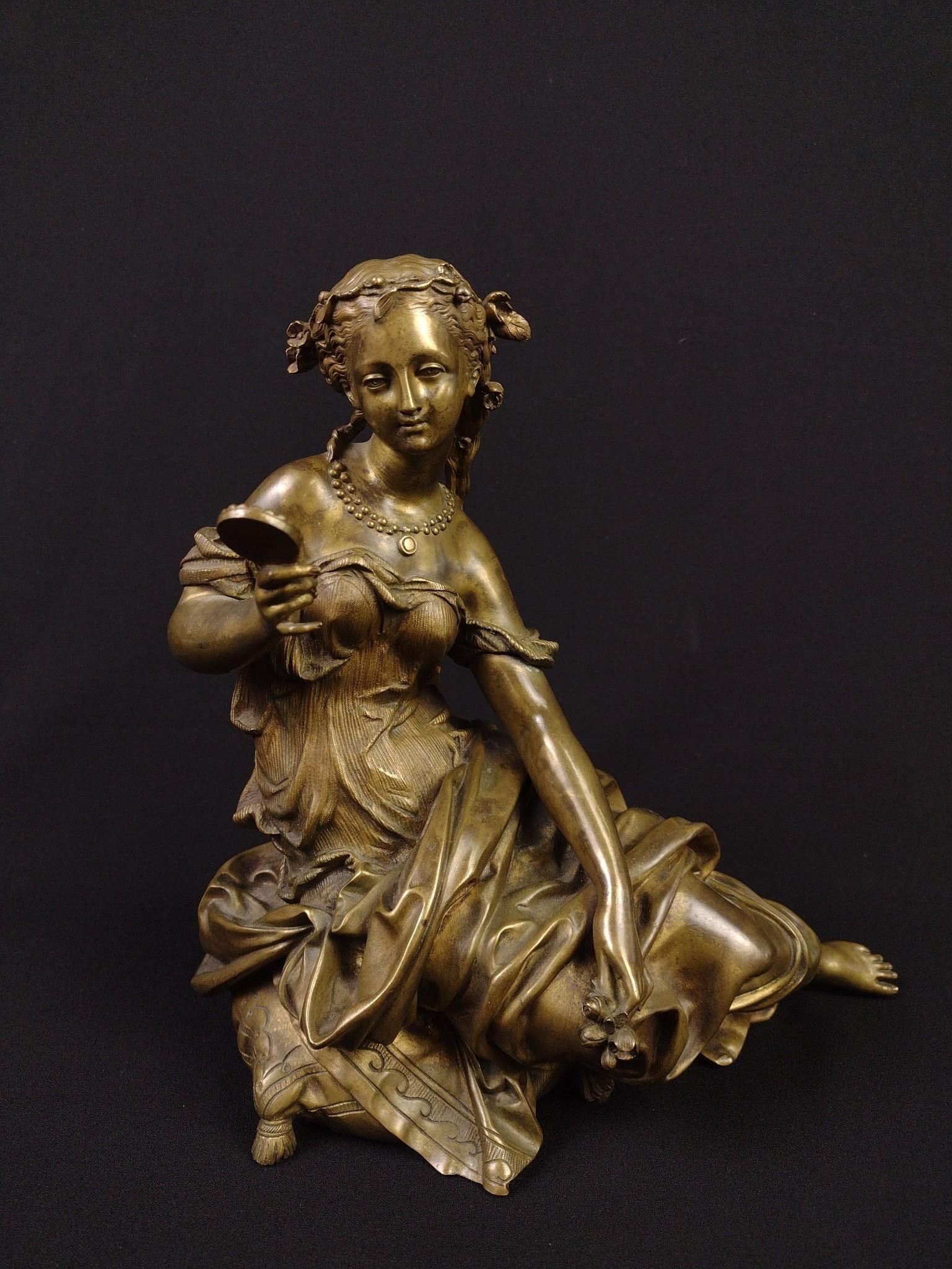 Brass Empire Style Figurine (1 of 6)