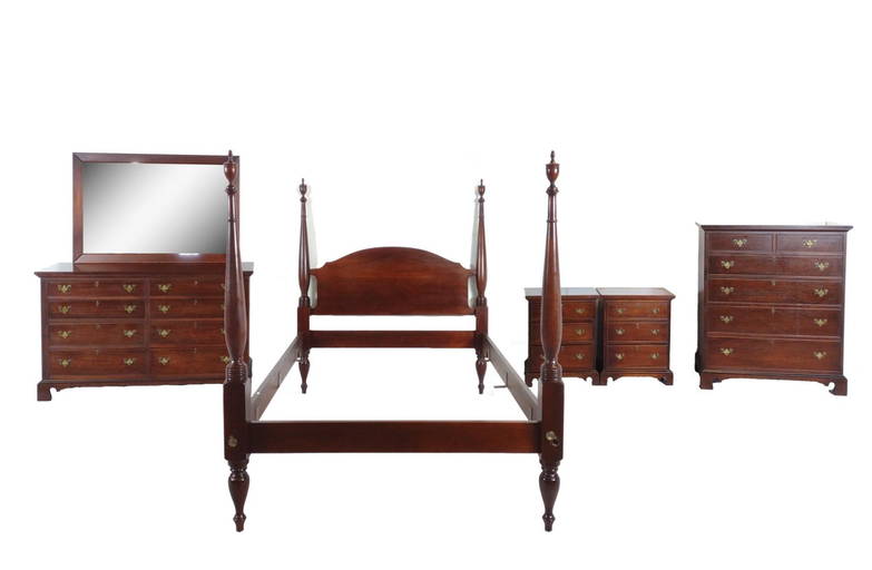 Craftique Reproduction 6 Pc Bedroom Set