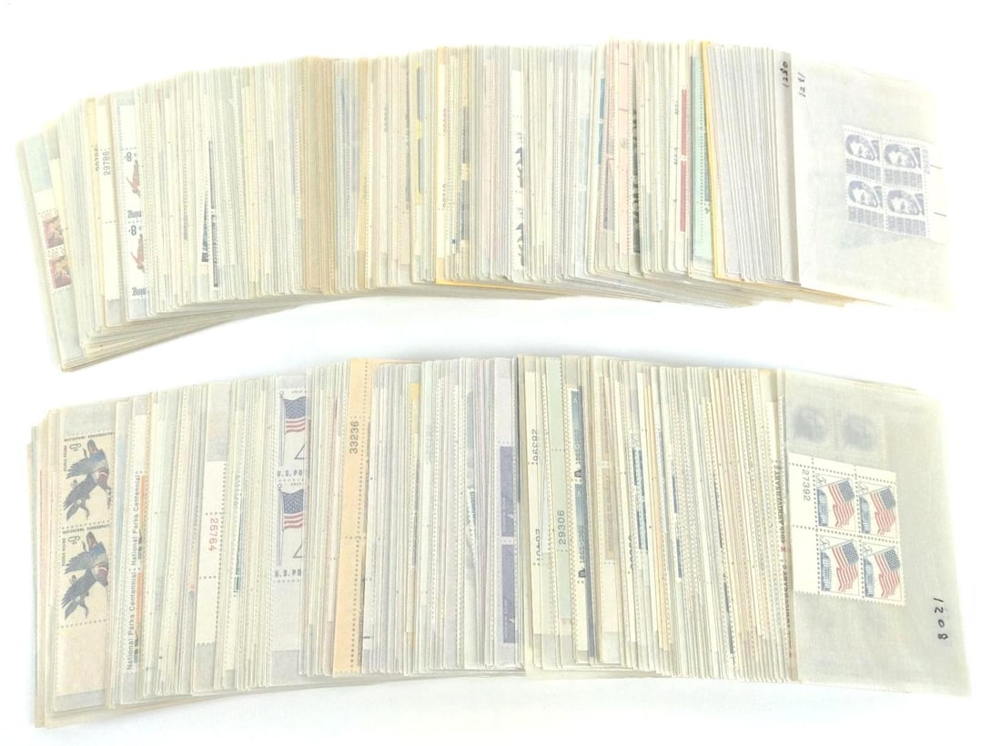 Large Grouping Vintage Postage Stamps in Glassine (1 of 4)