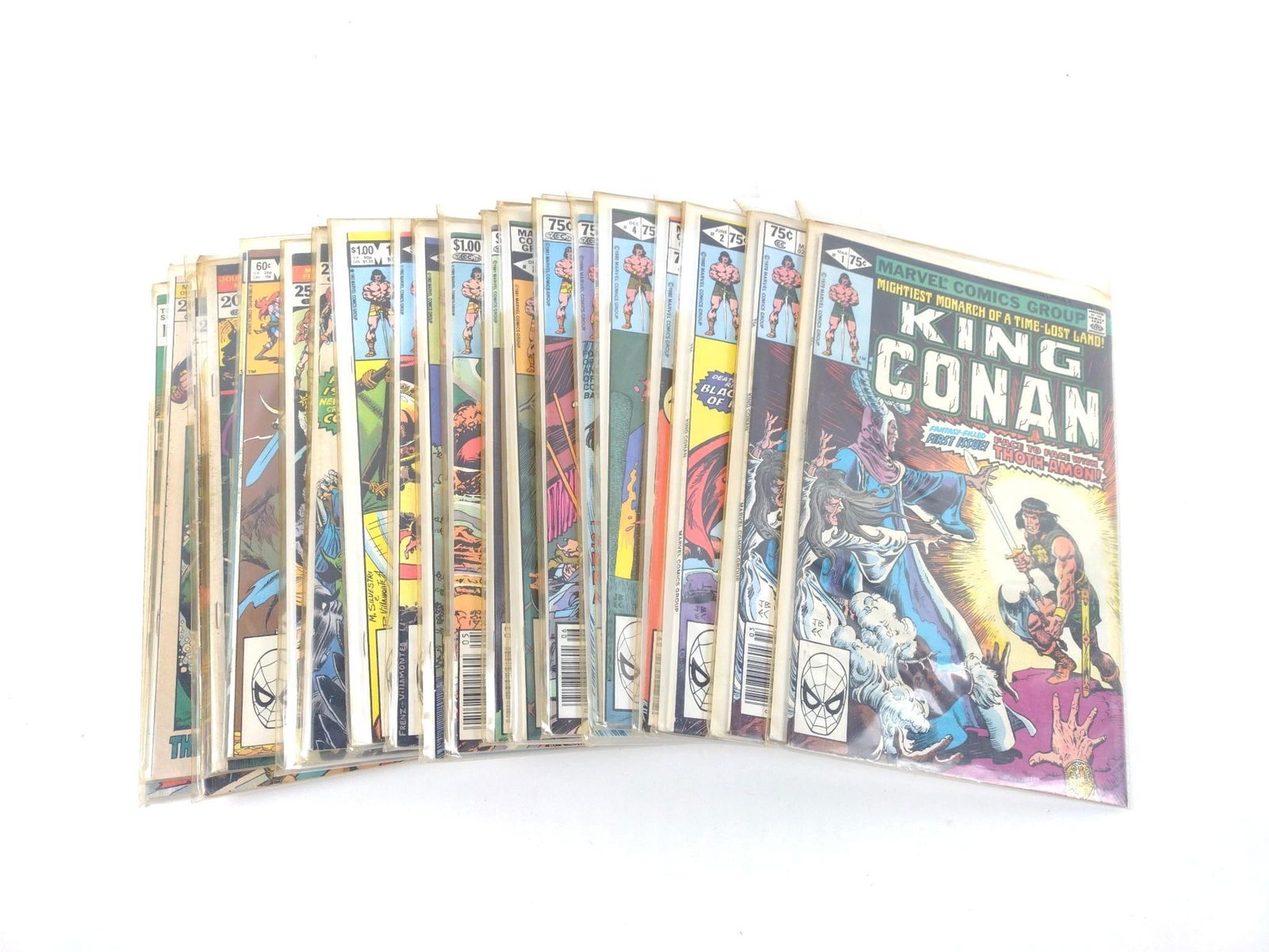 21 Comic Books incl King Conan and Marvel (1 of 4)