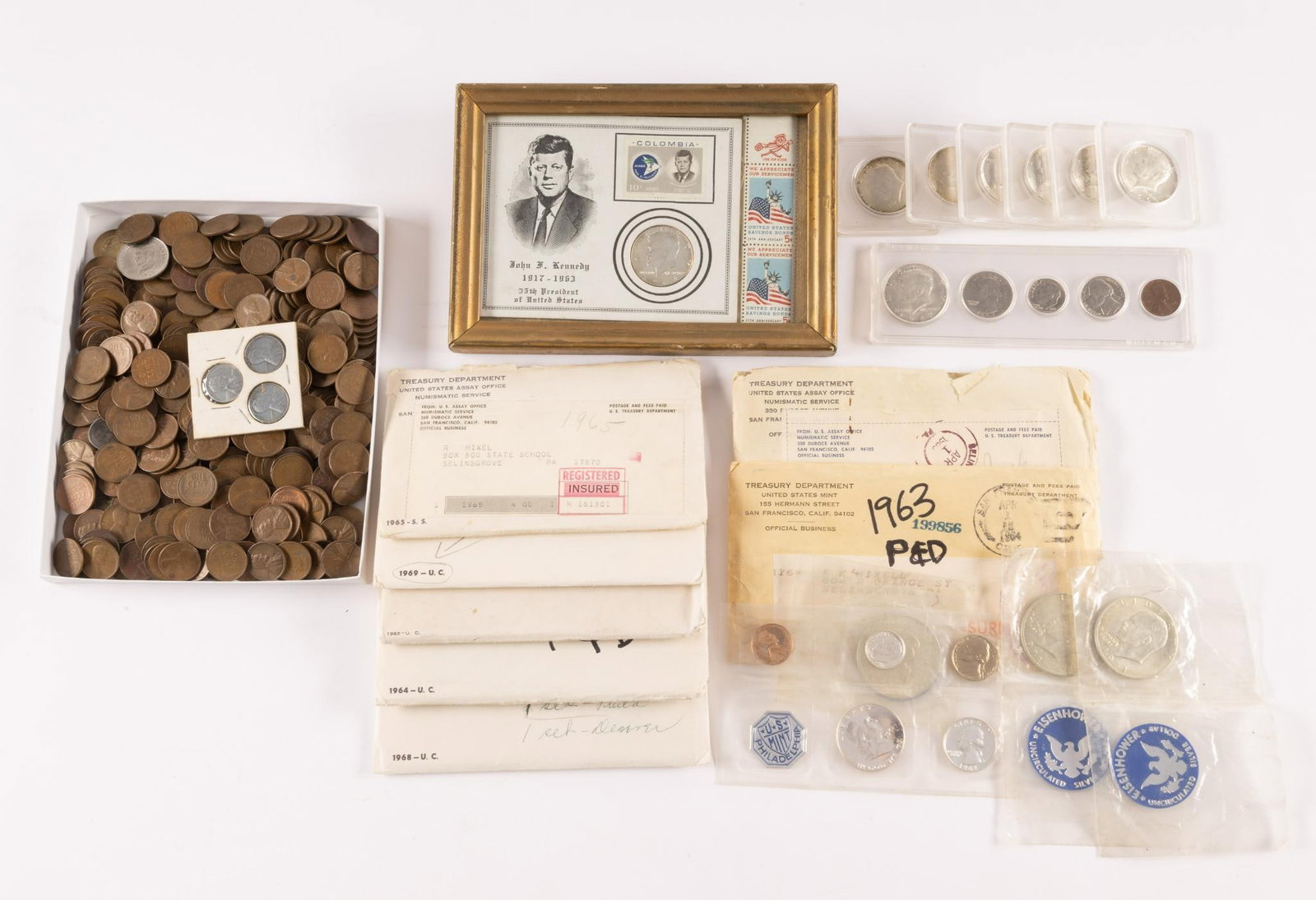 Silver Mint Sets and Half Dollars (1 of 5)