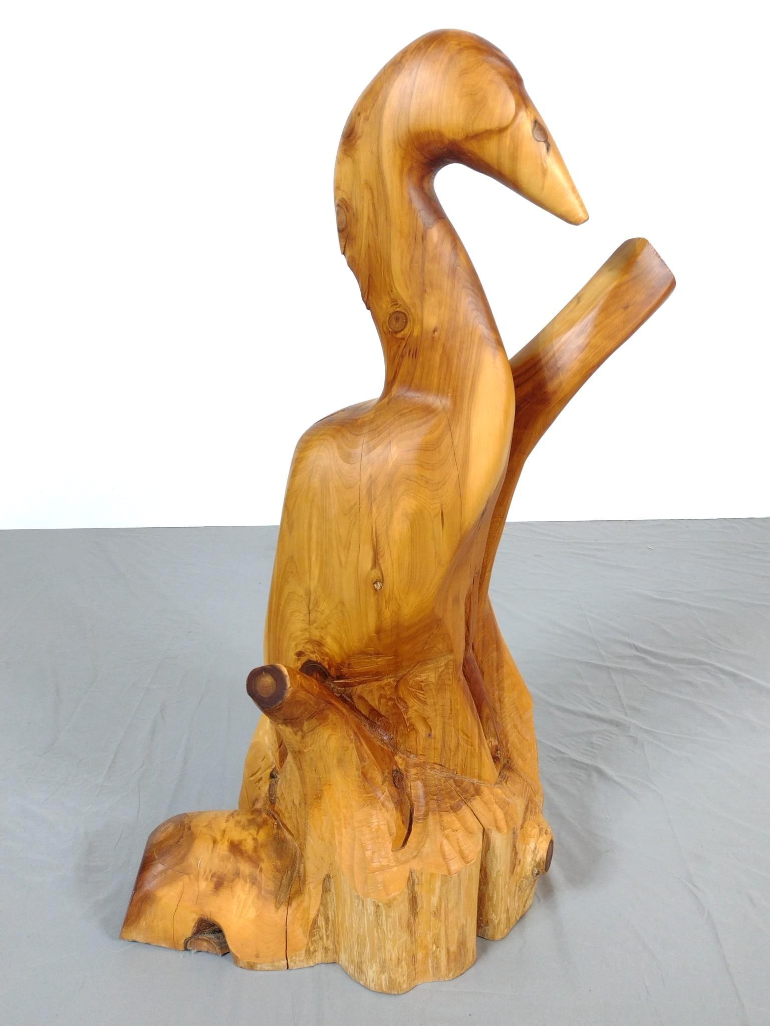 George Geralis Wood Carved Bird Sculpture (1 of 6)