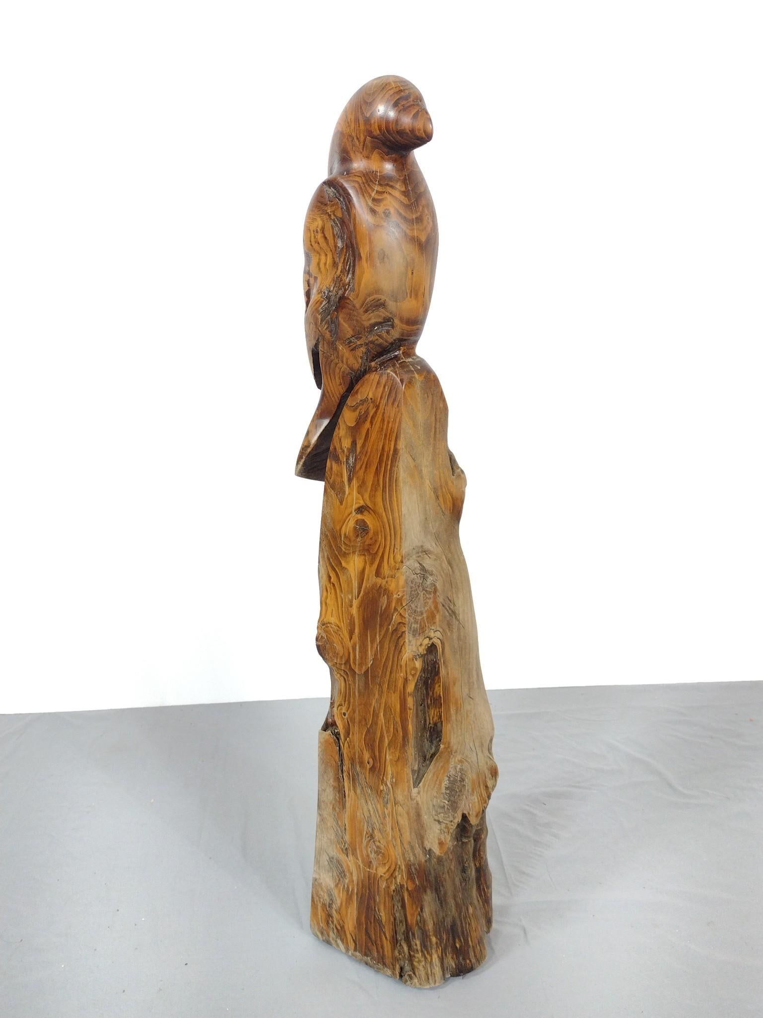 George Geralis Wood Carved Bird Statue (1 of 5)