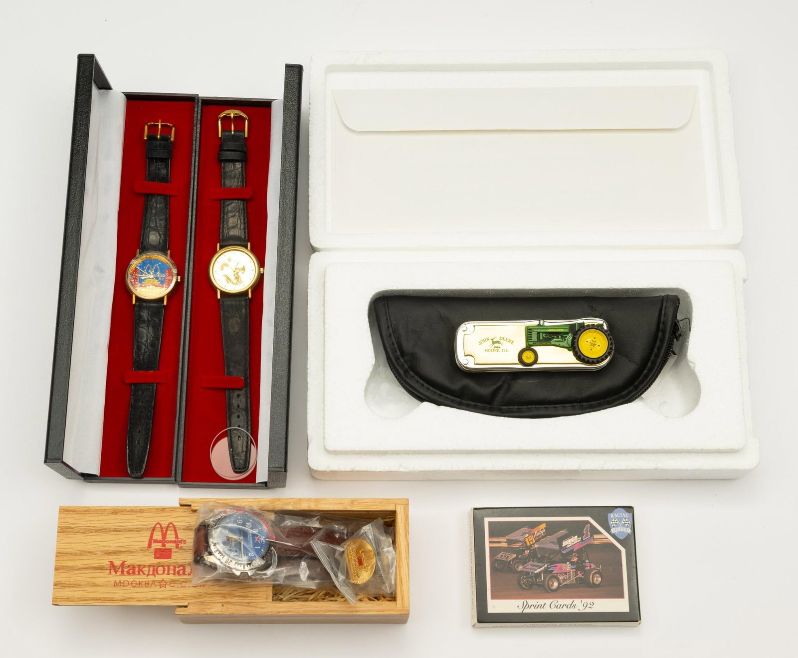 5 Collectors Watches, Knife, and Cards (1 of 8)