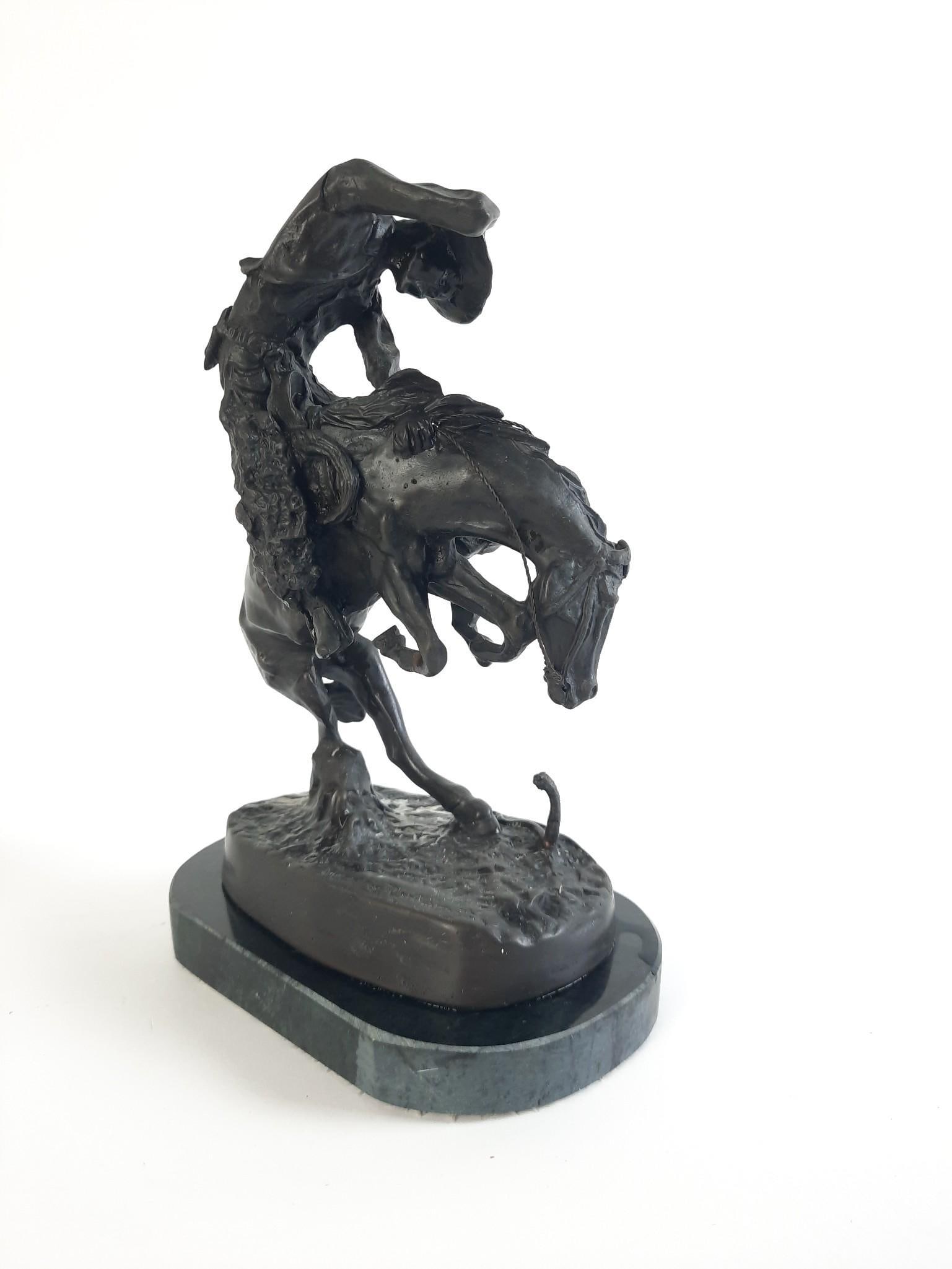 Frederic Remington Rattlesnake Reproduction Sculpture (1 of 3)
